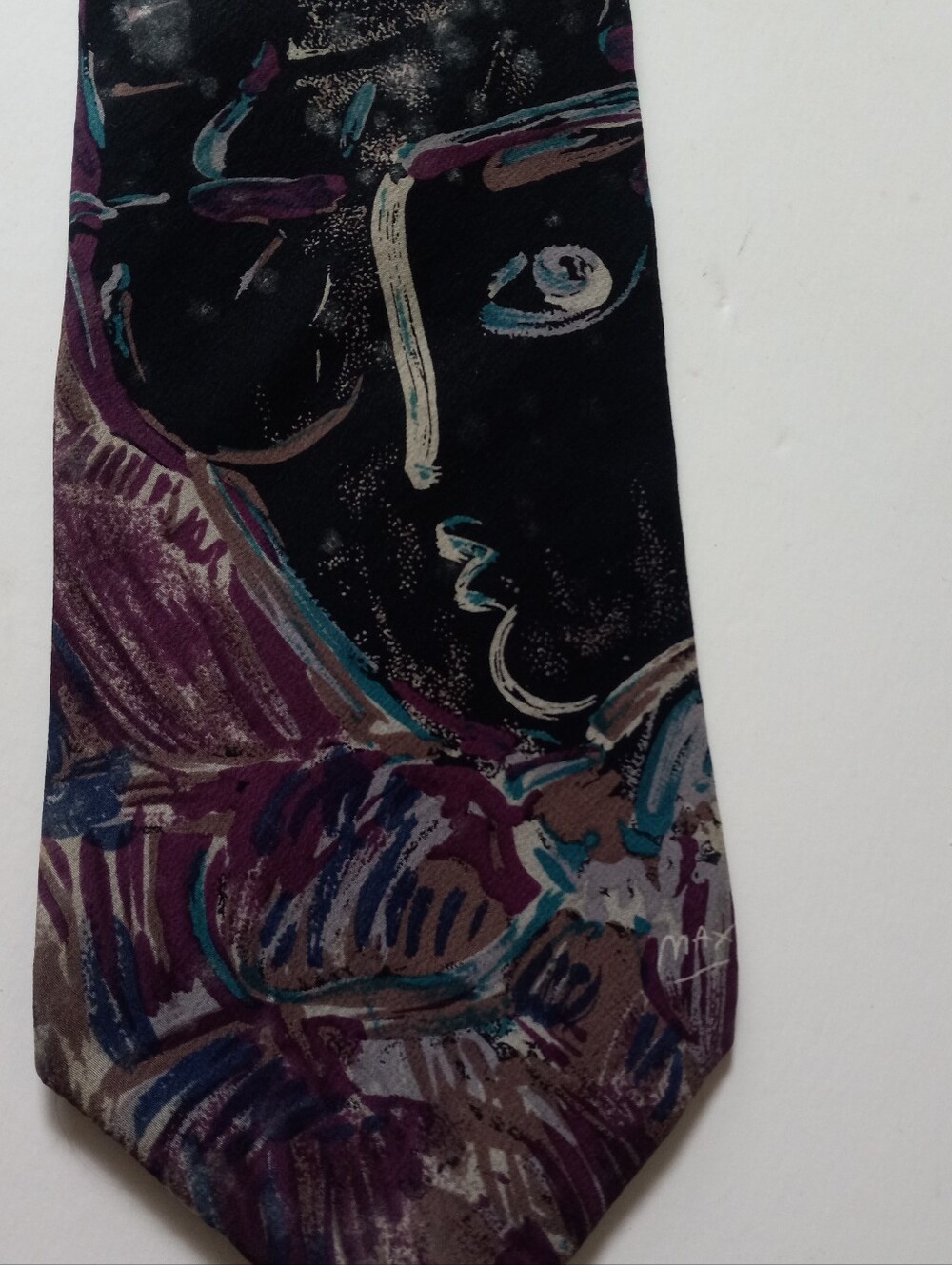 Vintage Peter MAX PROFILE tie